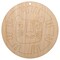 Lion Face Doodle Unfinished Craft Wood Holiday Christmas Tree DIY Pre-Drilled Ornament